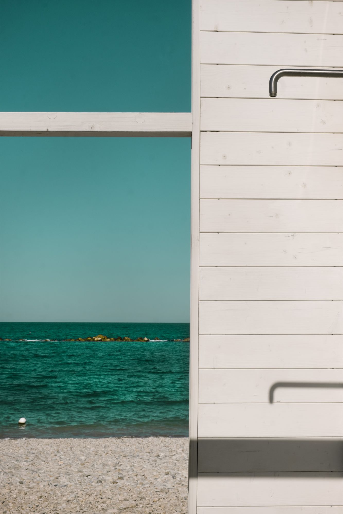 Részlet a Beach Story című sorozatból | Spiaggia, minimal – Italy, San Vito 